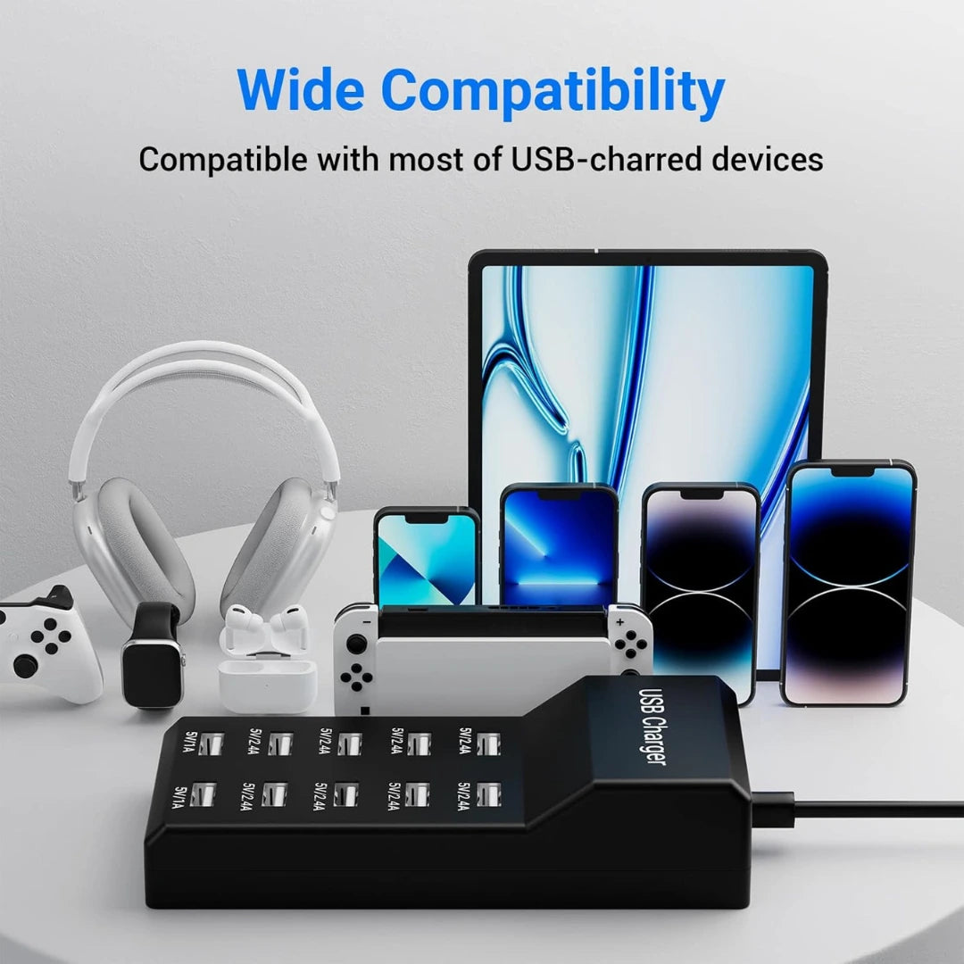 Family and office-friendly USB charging solution from Chronos Lights, supporting up to 10 devices simultaneously in Mumbai.  |