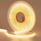 3mm Warm White COB LED Strip Light – 384 LEDs/m, 24V – Cozy & Inviting Glow