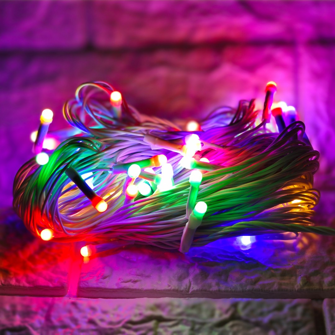 Color Changing LED Wire Lights – Perfect for Mandir & Pooja Setup