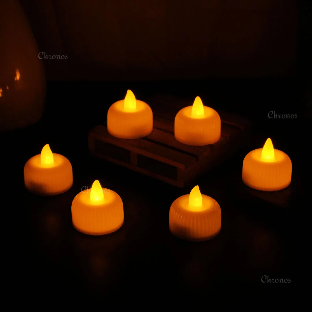 Chronos Lights wedding table LED tea lights for elegant centerpiece decoration