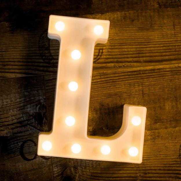 Marquee Letter Sign Lights - Alphabet L - Chronos