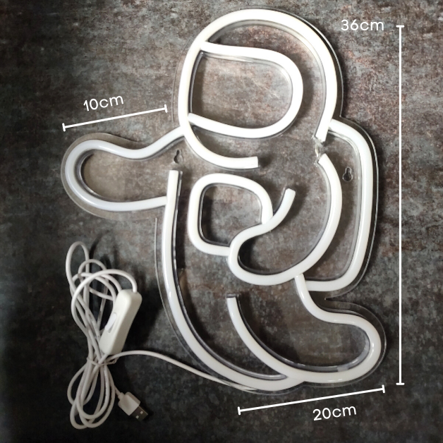 Neon Sign Light | Wall Hanging | Astronaut