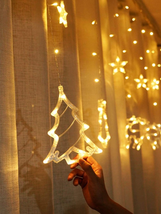 Christmas Tree Curtain Lights | WW | Chronos