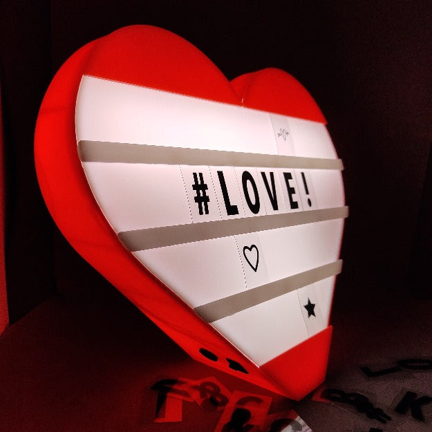 Heart Cinematic Light Box