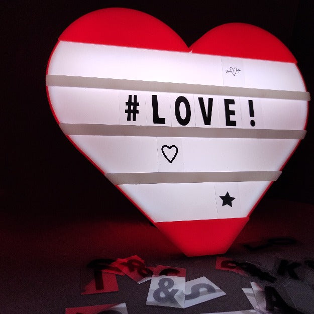 Heart Cinematic Light Box