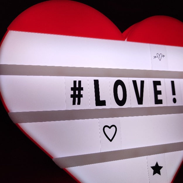 Heart Cinematic Light Box