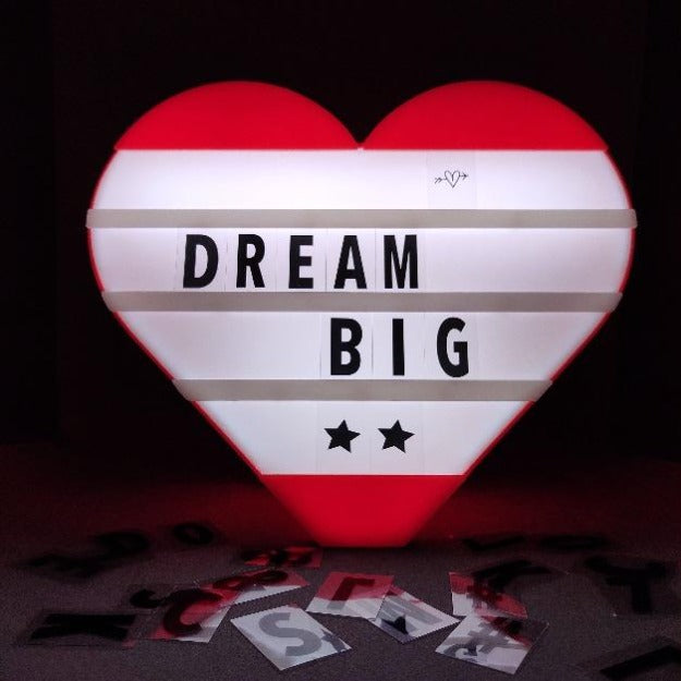 Heart Cinematic Light Box