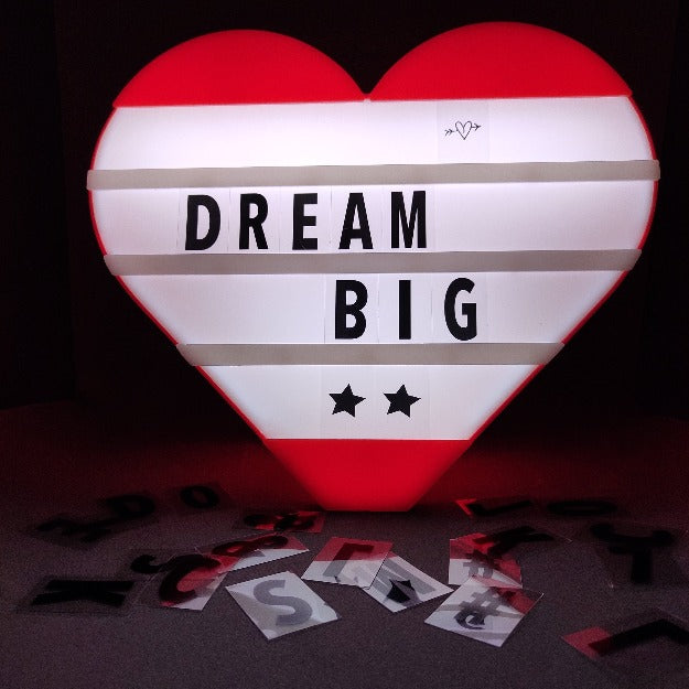 Heart Cinematic Light Box