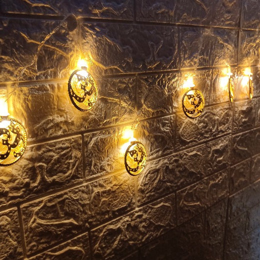 OM Metal String Lights | Amber Yellow LED