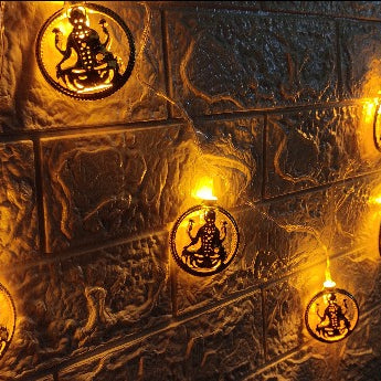Goddess Metal String Lights | Amber Yellow LED