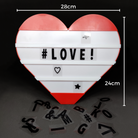 Heart Cinematic Light Box