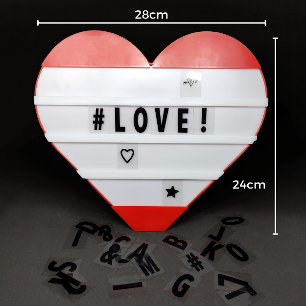 Heart Cinematic Light Box