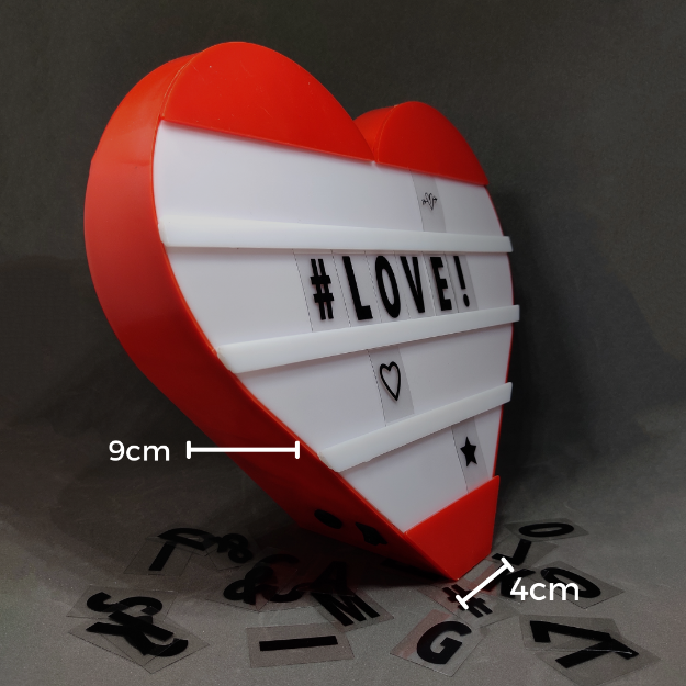 Heart Cinematic Light Box