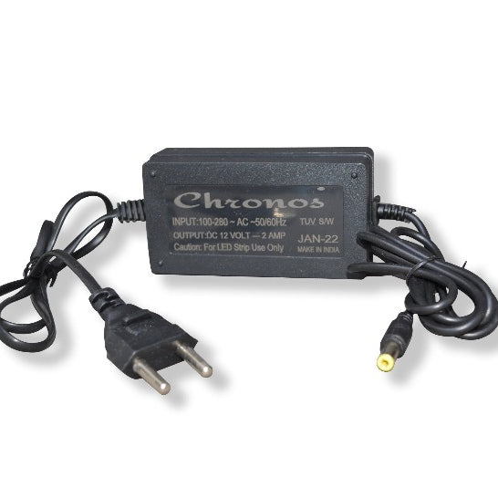 12V 2A DC Power Supply Adapter Chronos lights