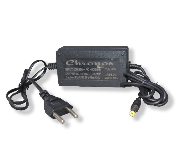 12V 2A DC Power Supply Adapter Chronos lights