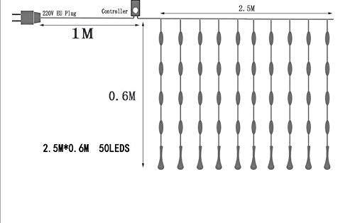 Raindrop Curtain Lights | WW | Chronos