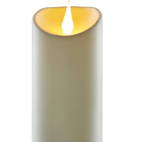 LED 3D Jumping Wick Pillar Candles | Size 5" to 7" - Chronos