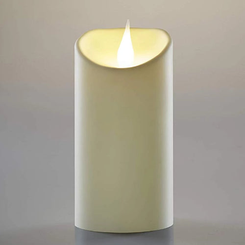LED 3D Jumping Wick Pillar Candles | Size 5" to 7" - Chronos