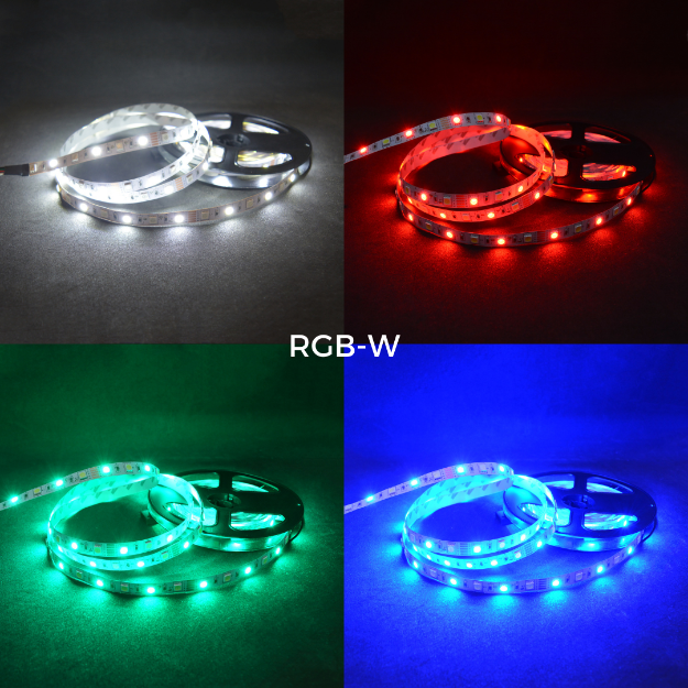 RGB W LED Strip Lights | chronos lights