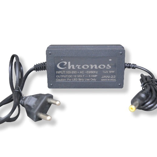 12V 3A DC Power Supply Adapter Chronos lights