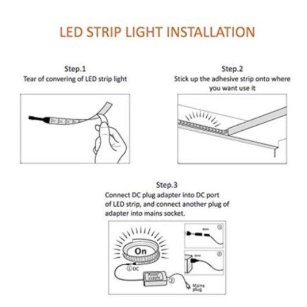 LED Strip Light 2835 SMD LED 120 LED Per Meter Green | Chronos lights