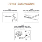 LED Strip Light 2835 SMD LED 120 LED Per Meter Ice Blue | Chronos lights