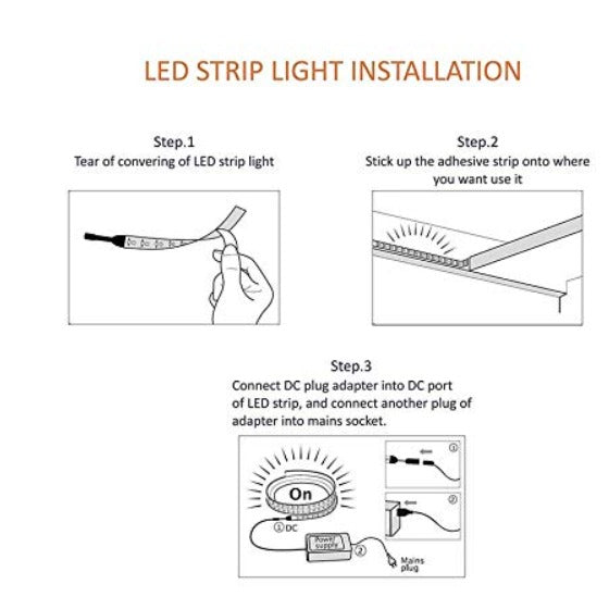 LED Strip Light 2835 SMD LED 240 LED Per Meter Pink | Chronos lights