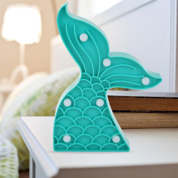 Mermaid Tail | Green | Marquee Light Shape | Chronos Lights
