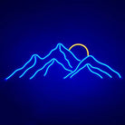 Mountain Neon Sign Neon Signage Chronos lights