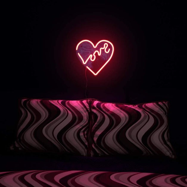 Neon Sign Light | Wall Hanging | Love Heart