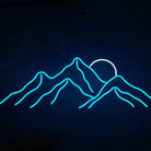 Mountain Neon Sign Neon Signage Chronos lights