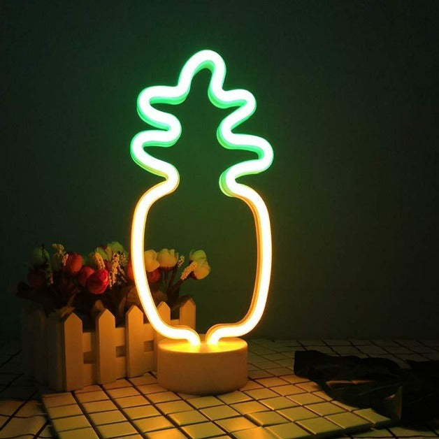Neon Sign Lamp - Pineapple