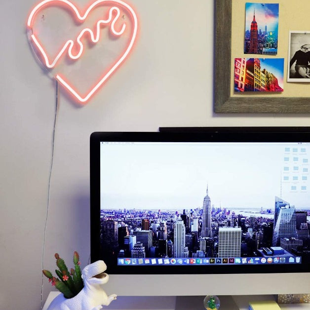 Neon Sign Light | Wall Hanging | Love Heart