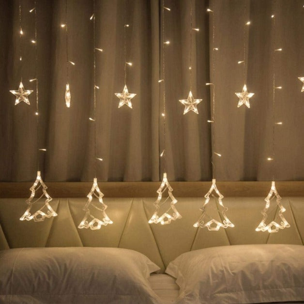 Christmas Tree Curtain Lights | WW | Chronos