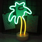 Neon Sign Table Lamp | Battery & USB Operated | Palm Tree
