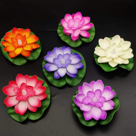 LED Lotus Floating Flower | Water Sensor