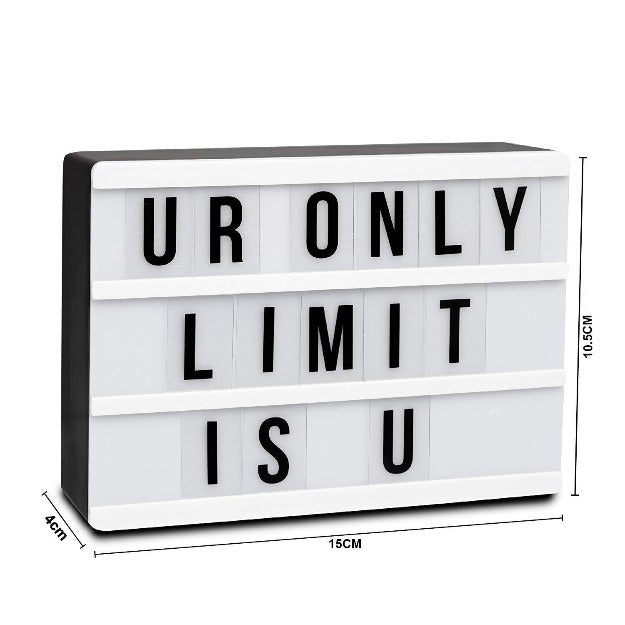 Cinematic Light Box (Size A6) - Chronos