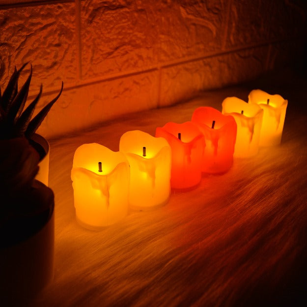 LED Candles | Bright Warm White | Pack of 6 - Chronos