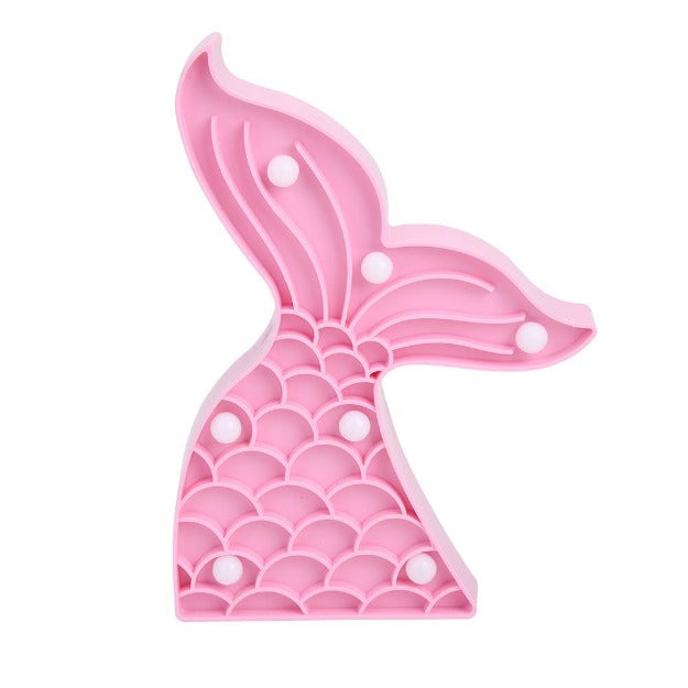 Mermaid Tail | Pink | Marquee Light Shape | Chronos Lights