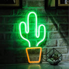 Neon Sign Light | Wall Hanging | Cactus
