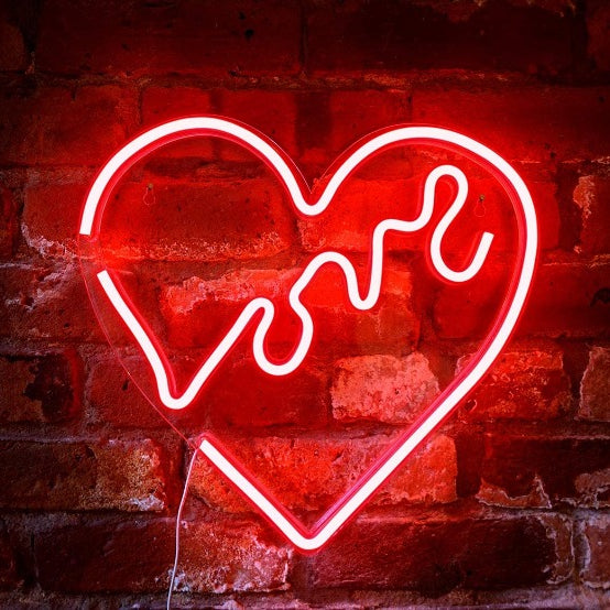 Neon Sign Light | Wall Hanging | Love Heart