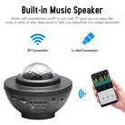 Star & Galaxy Projector Lamp with Bluetooth Speaker Chronos