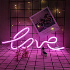 Neon Sign Light | Wall Hanging | love