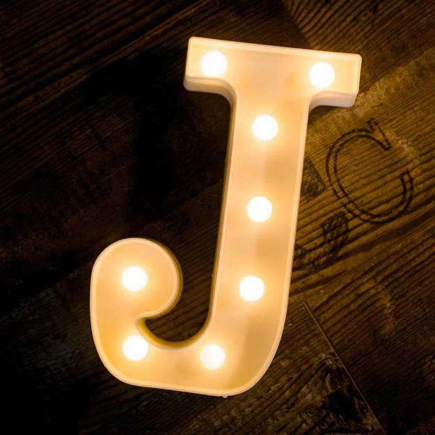 Marquee Letter Sign Lights - Alphabet J - Chronos