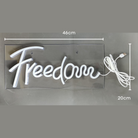 Neon Sign Light | Wall Hanging | Freedom