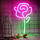 Neon Sign Light | Wall Hanging | Rose