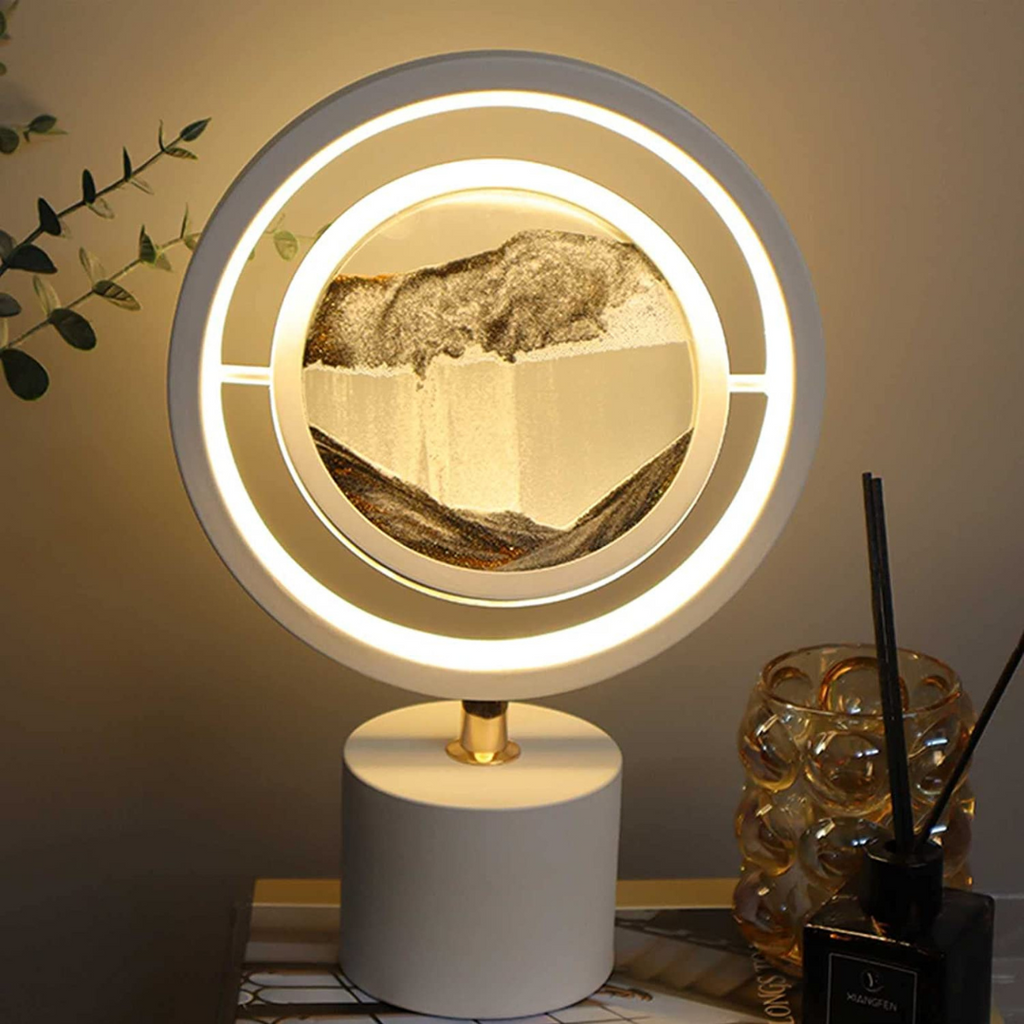3D Moving Sandscapes Table Lamp | USB Powered