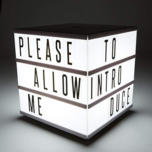 Cinematic Light Box - 4 sided