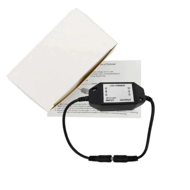 BLACK DIMMER BRIGHTNESS ADJUSTING CONTROLLER  Chronos Lights