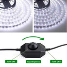 BLACK DIMMER BRIGHTNESS ADJUSTING CONTROLLER  Chronos Lights